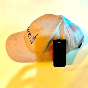 🧢 The Fersten Worldwide Collection Gray/Tan Baseball Cap with Embroidered Logo 🧢